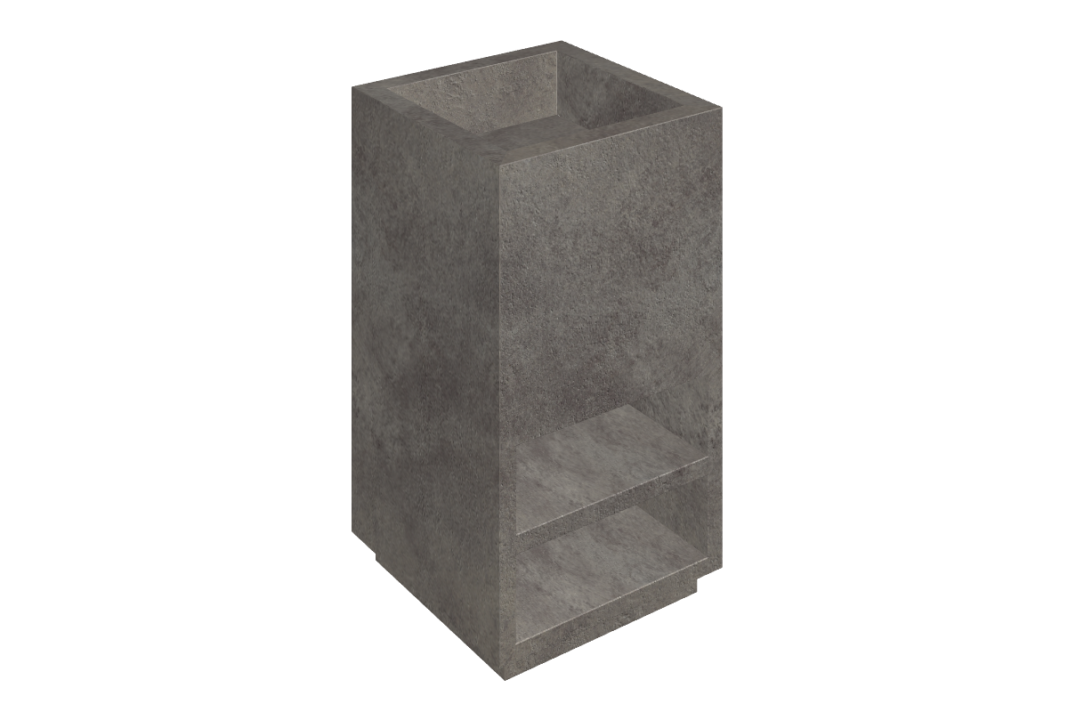 Cube Washbasin Shelf 50