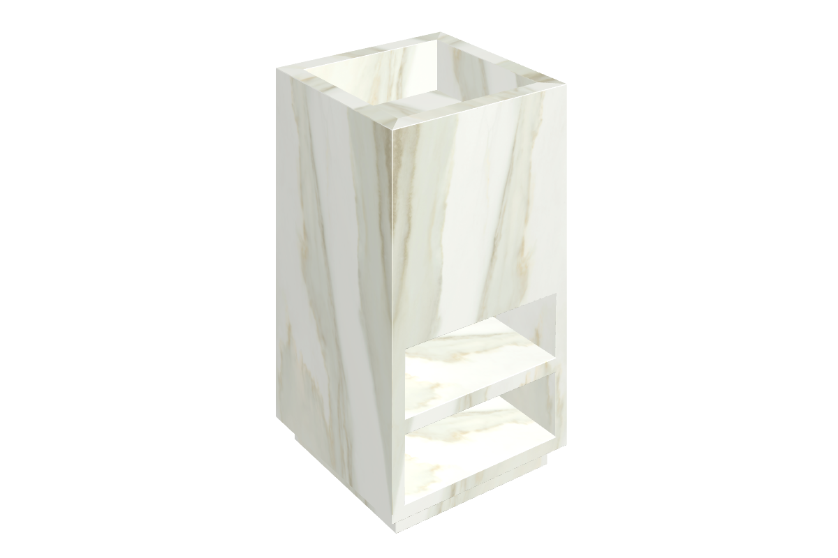 Cube Washbasin Shelf 50