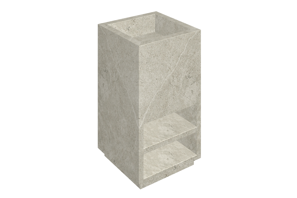 Cube Washbasin Shelf 50