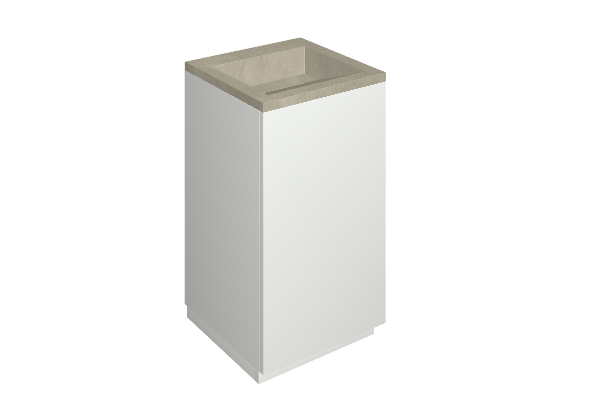 Cube Air Washbasin 50 White