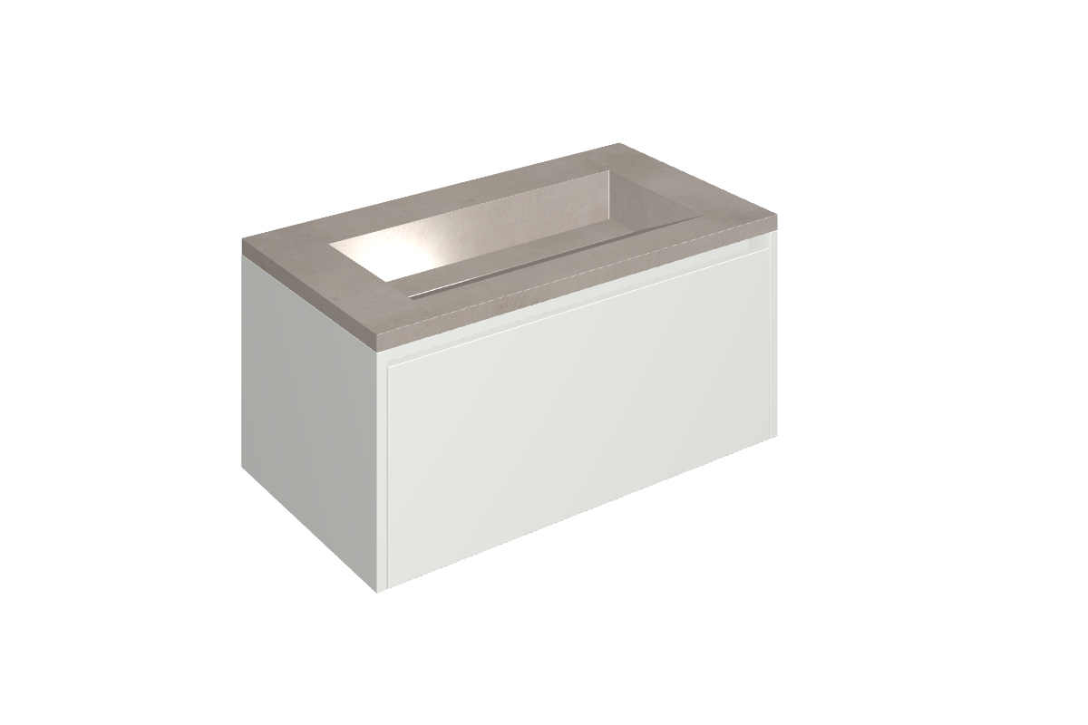 Fly Air Washbasin 90 White