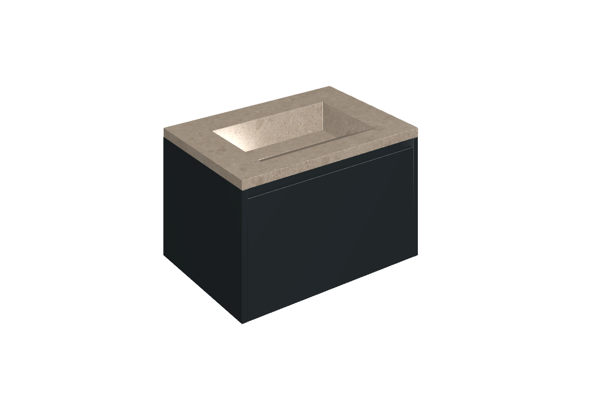 Fly Air Washbasin 70 Black